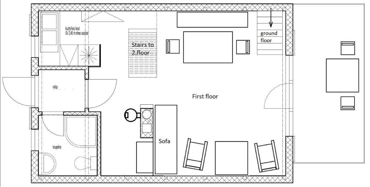 Holiday Home Zajicovi Rabyne Екстер'єр фото